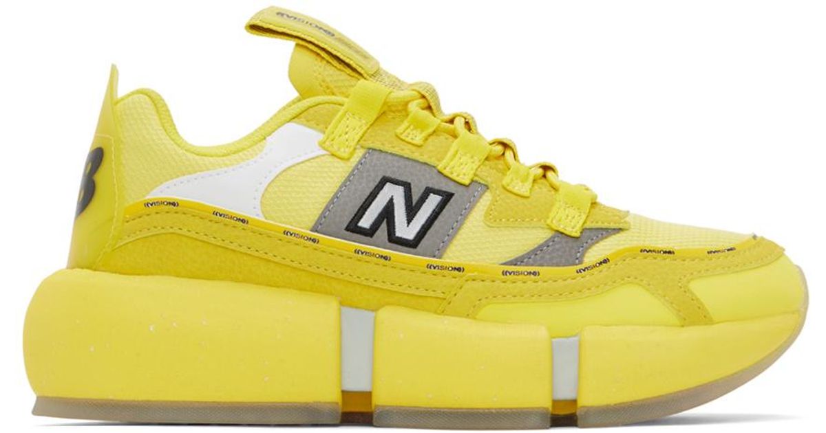 New Balance Rubber Yellow Jaden Smith Edition Vision Racer Sneakers for Men - Lyst
