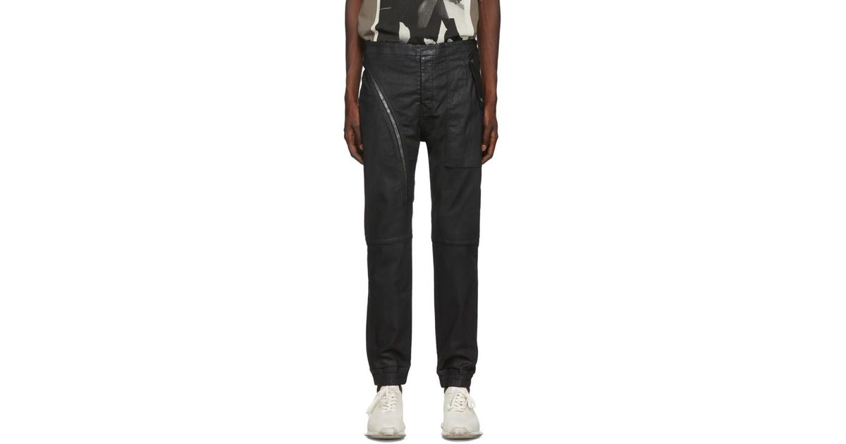 Rick Owens DRKSHDW Denim Black Aircut 