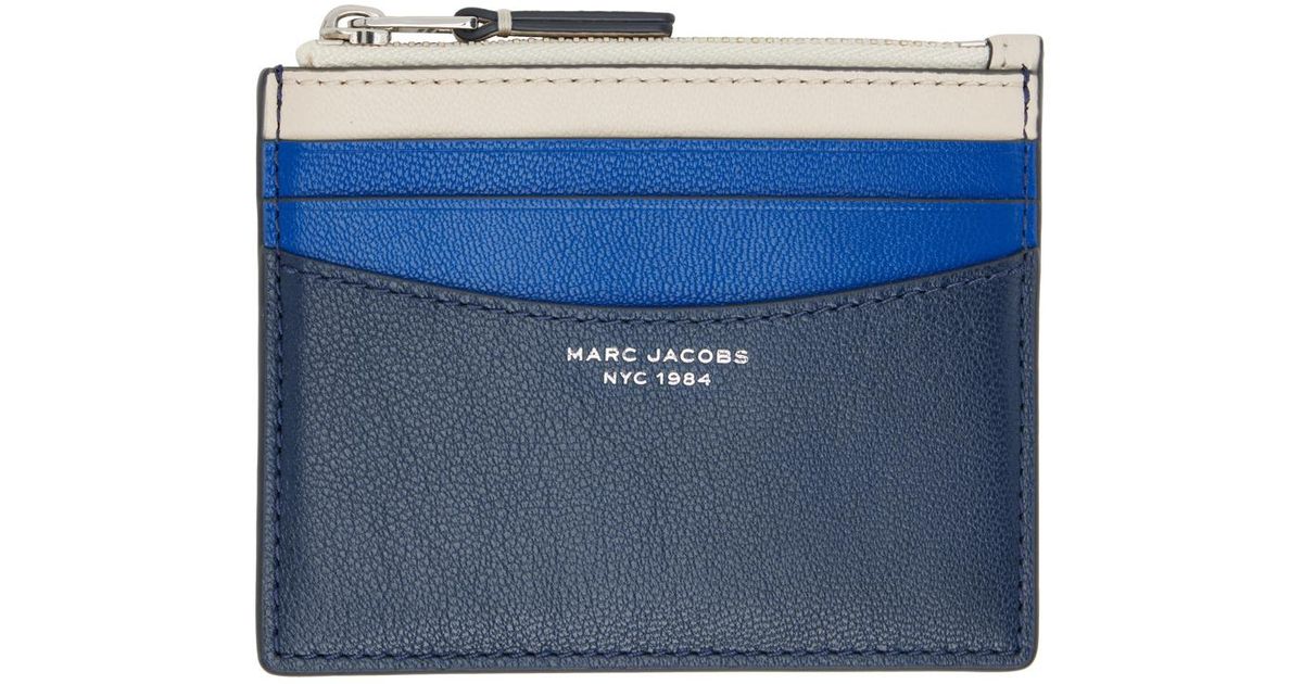 Marc Jacobs 'the Slim 84' Card Holder in Blue Lyst Australia