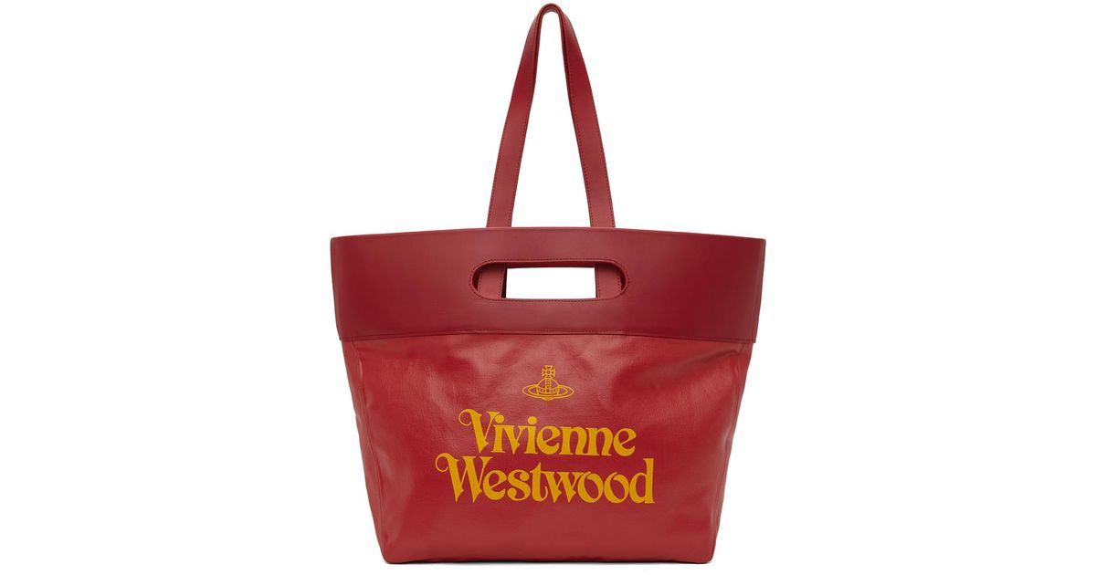 Vivienne Westwood Carrie Tote in Red for Men | Lyst Canada