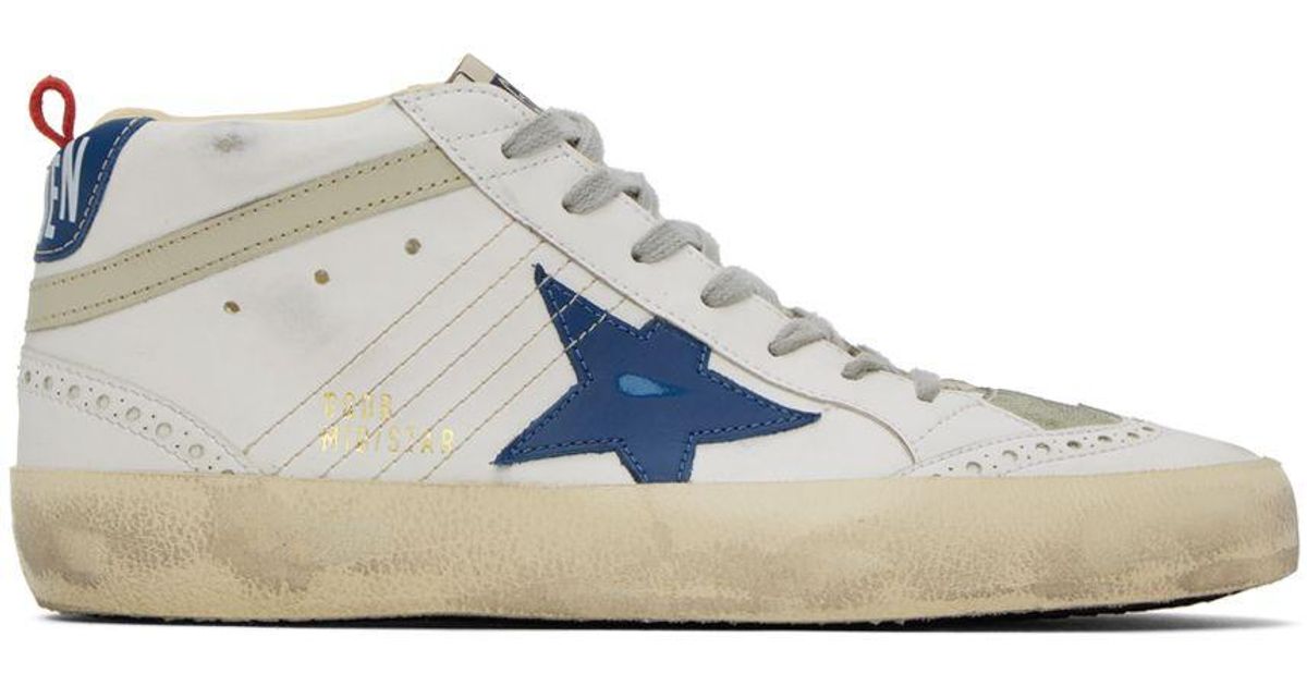 Golden Goose En Goose Mid Star Sneakers in Black for Men Lyst