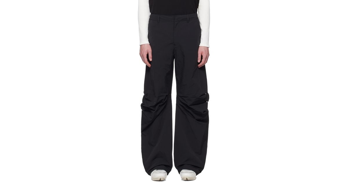 HELIOT EMIL ブラック ferro トラウザーズ Sサイズ HELIOT EMIL