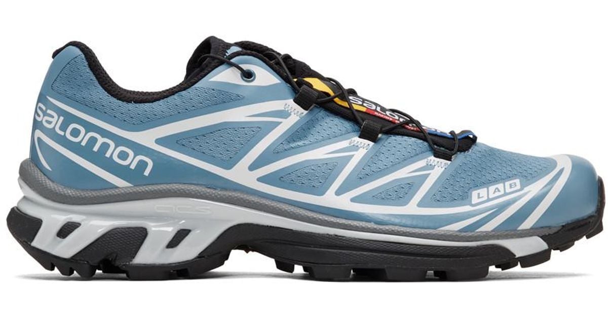 Salomon S/lab Xt-6 Softground Lt Adv Mesh And Rubber Running Sneakers in  Blue for Men | Lyst
