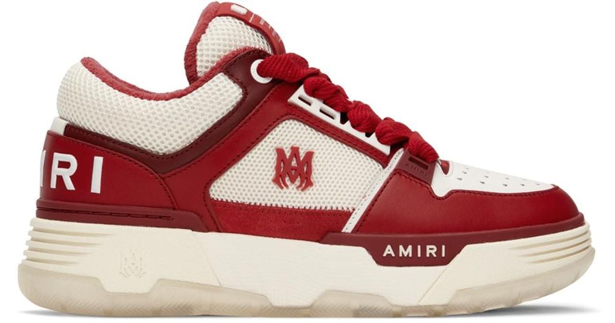 Amiri Ma-1 Sneakers in Red for Men | Lyst