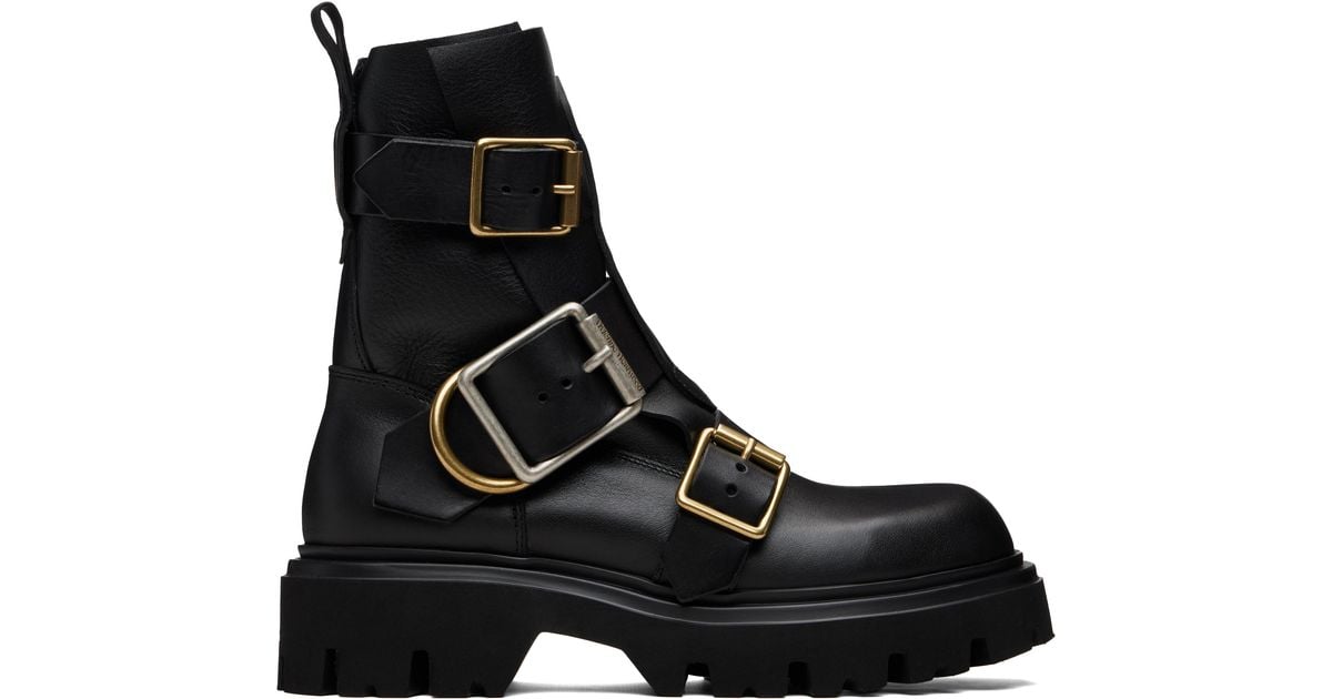 Vivienne Westwood Empire Boots in Black for Men Lyst UK