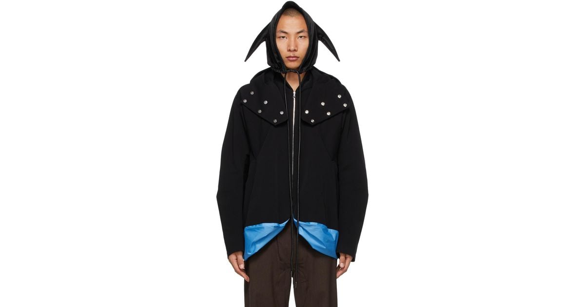 Kiko Kostadinov Black Arcadia Hat for Men | Lyst