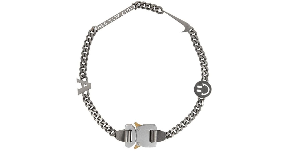 1017 ALYX 9SM Silver Nike Edition Hero Chain in Metallic for Men - Lyst