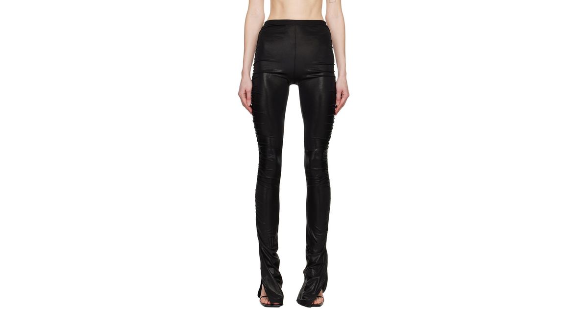 【関税込み】Rick Owens Lilies ブラック Svita レギンス Rick Owens Liliesのブラック Porterville Svita レギンスがセール中