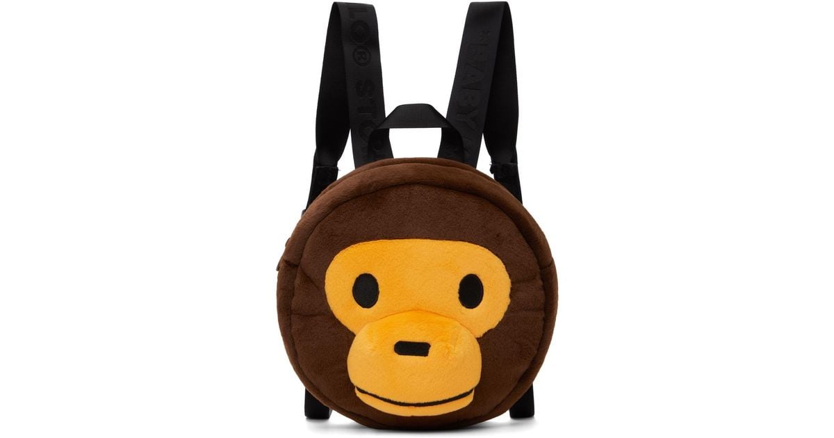 A Bathing Ape Baby Milo Backpack in Black for Men | Lyst