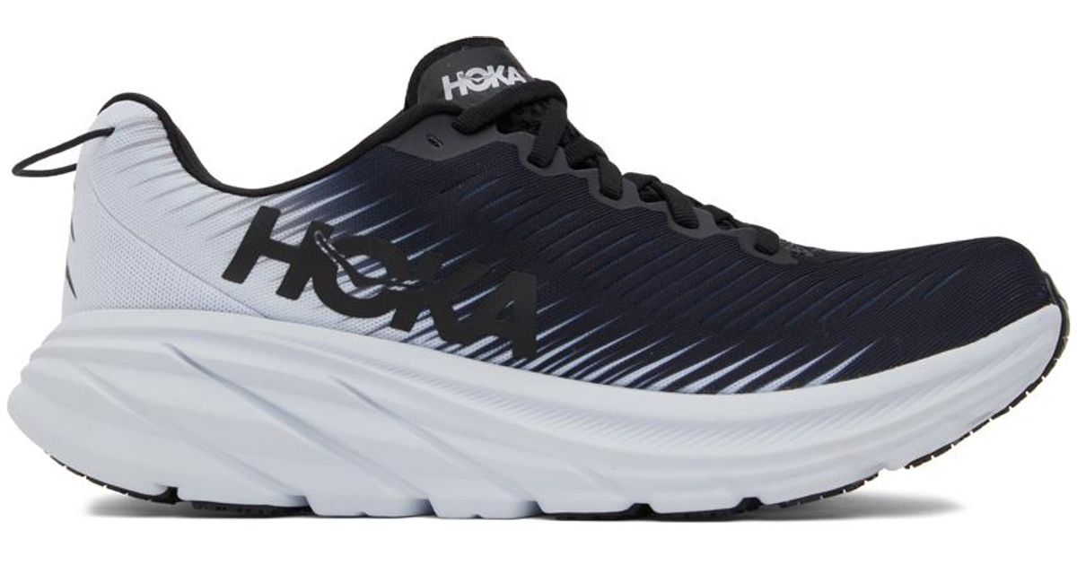 Hoka One One Rincon 3 Sneakers in Black/White (Black) for Men | Lyst Canada