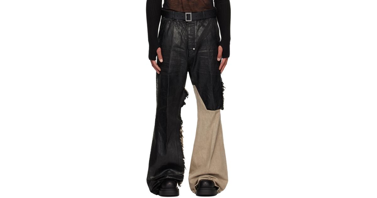 Rick Owens Off- Concordians Joris Jeans in Black for Men | Lyst