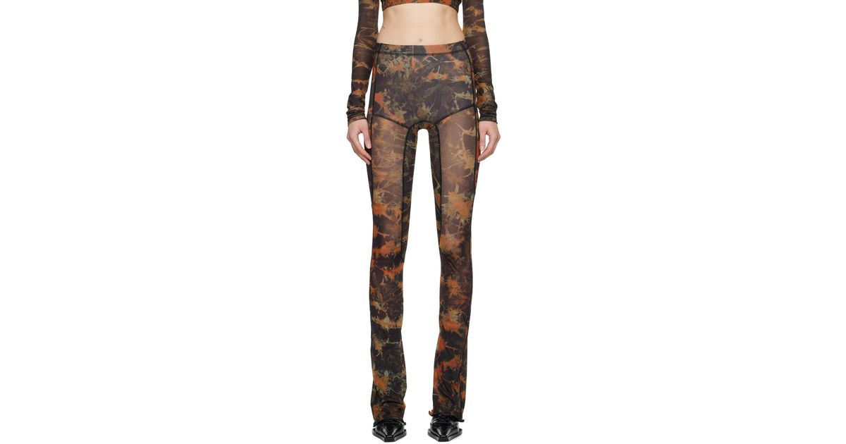 KNWLS: SSENSE Exclusive Yellow Halcyon Leggings