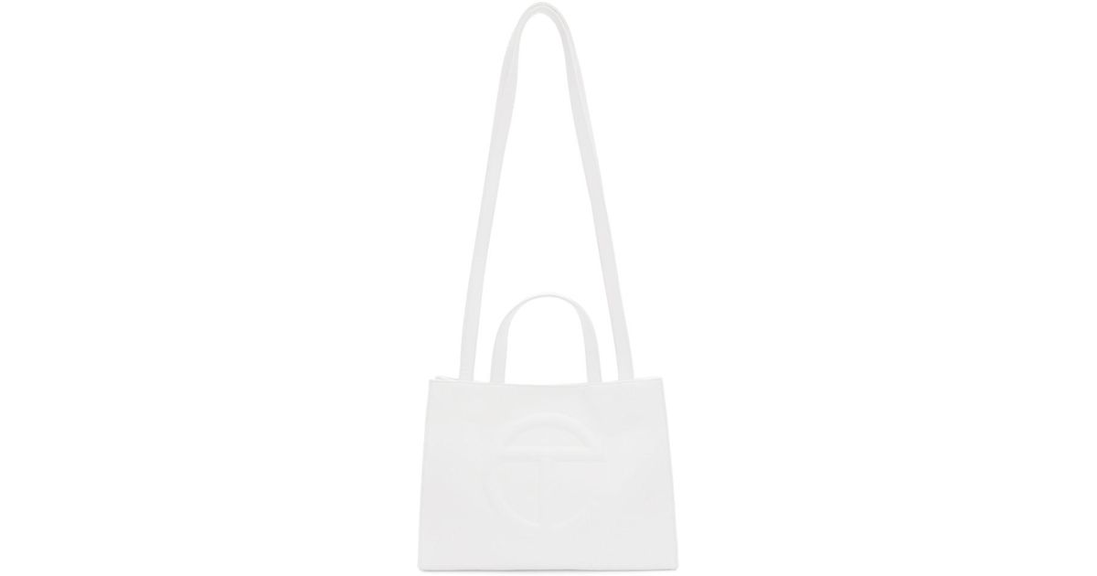 Cabas blanc Medium Shopping Telfar pour homme en coloris Blanc - Lyst