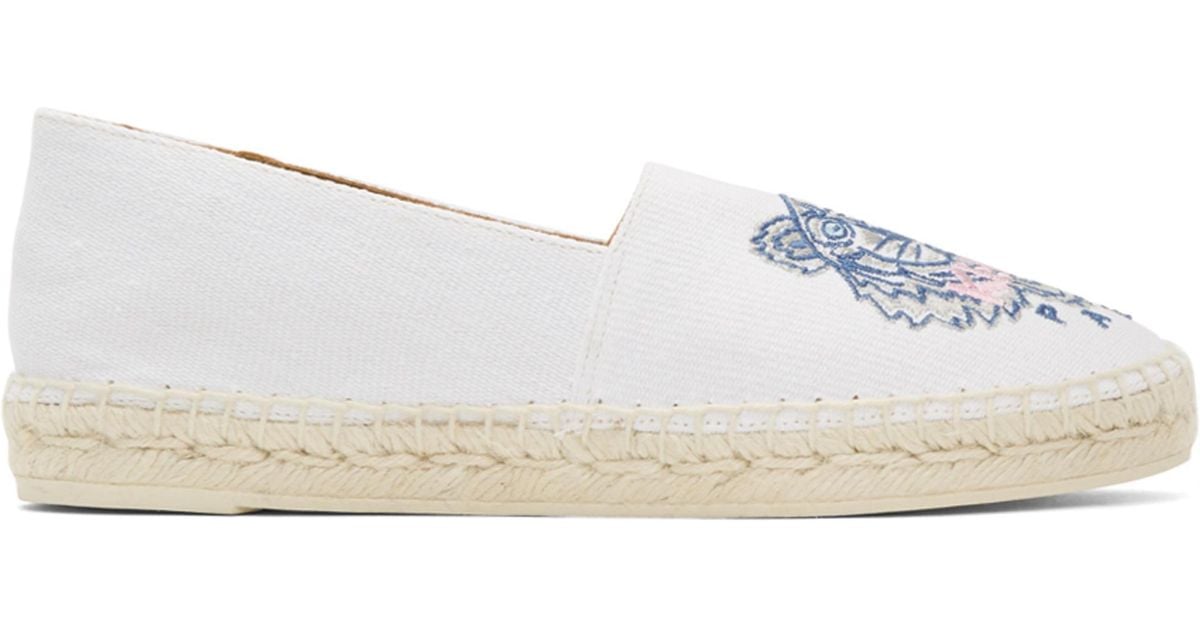 kenzo espadrilles wit