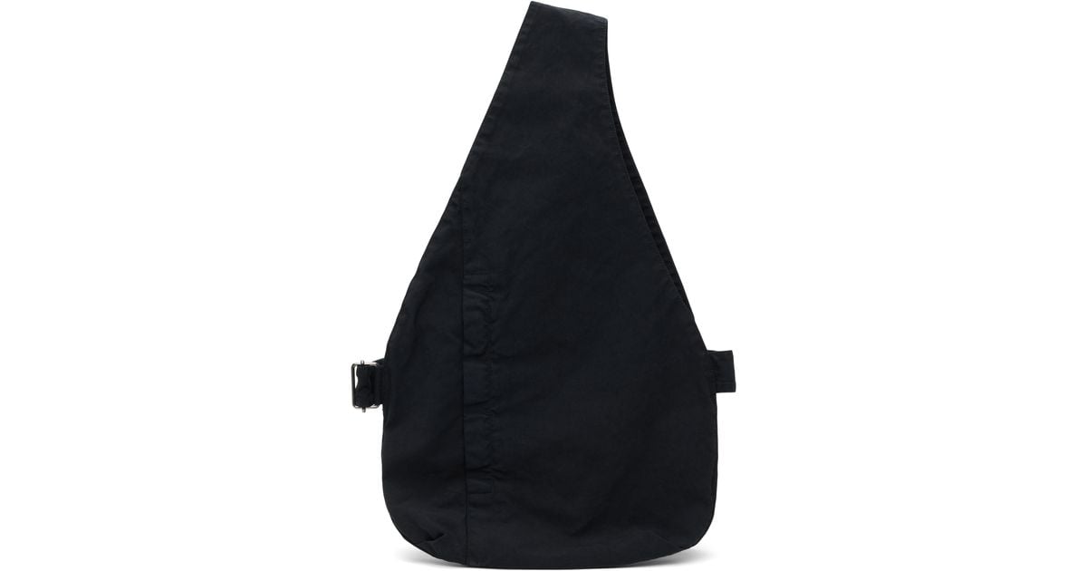 Dries Van Noten ワンショルダー ベスト ネイビー dries-van-noten-509-NAVY-One-