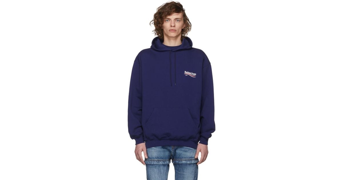 balenciaga sweatshirt purple