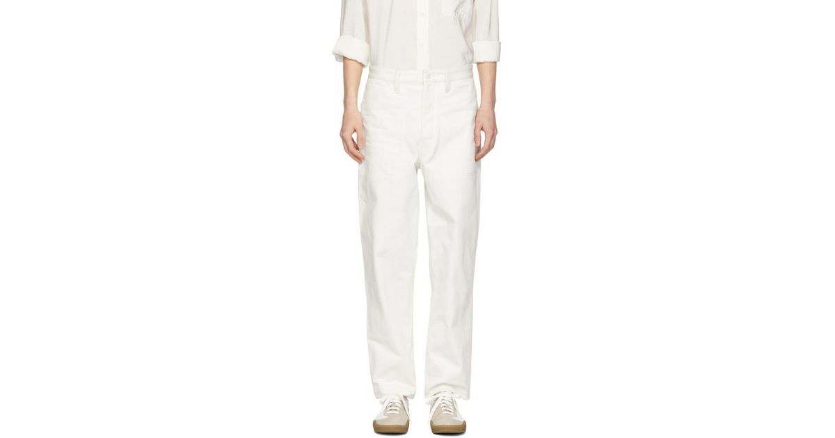 white summer trousers