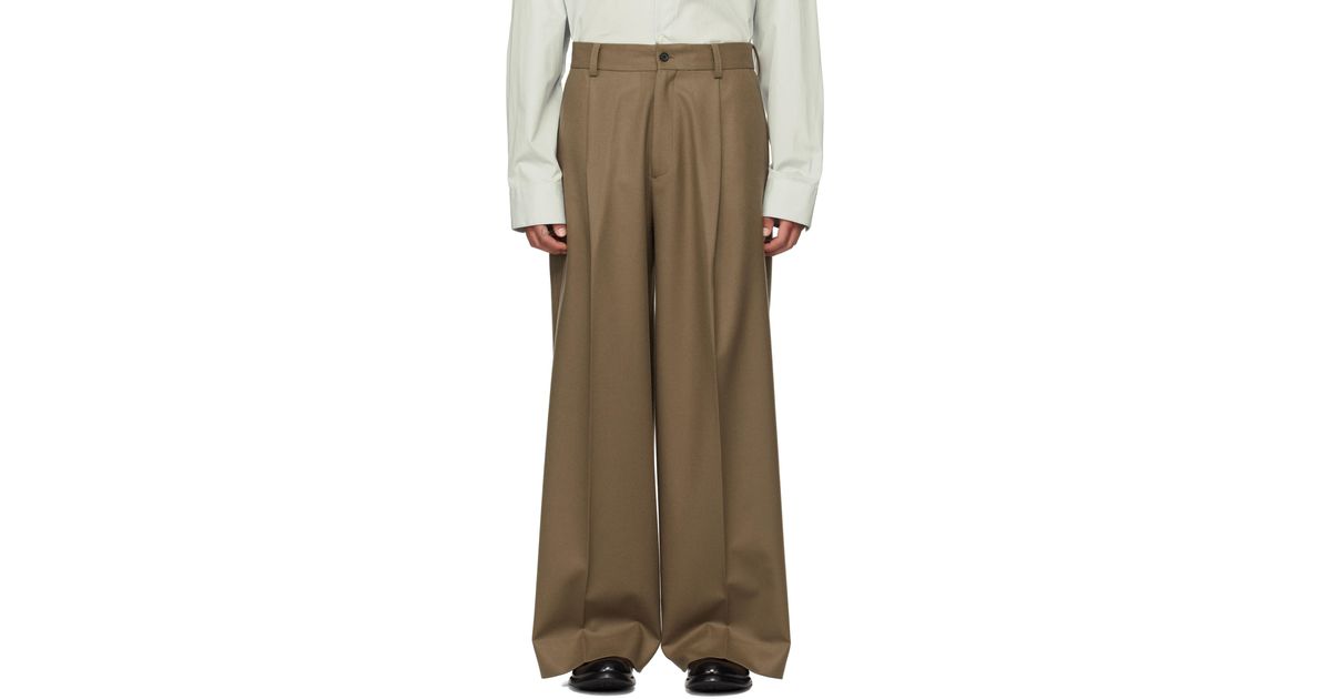 stein Extra Wide Trousers in Natural for Men | Lyst stein Extra Wide Trousers in Natural for Men | Lyst