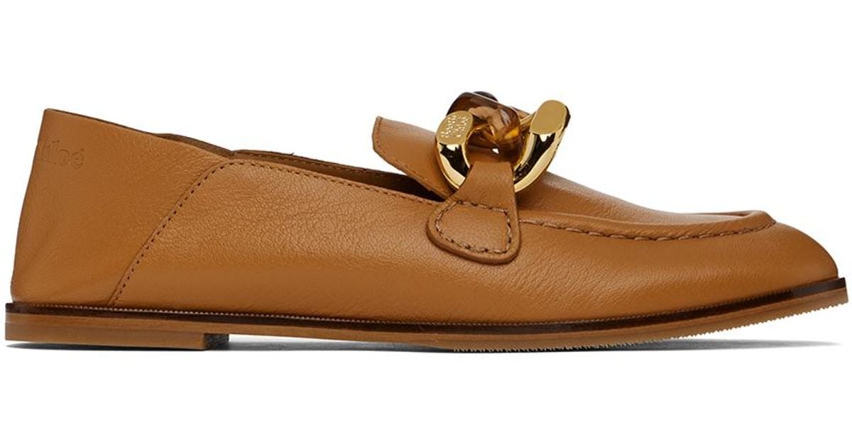 See By Chloé Tan Monyca Loafers in Black Lyst Canada