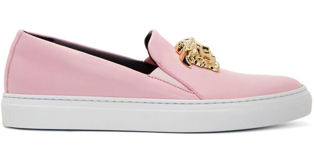 versace pink sneakers