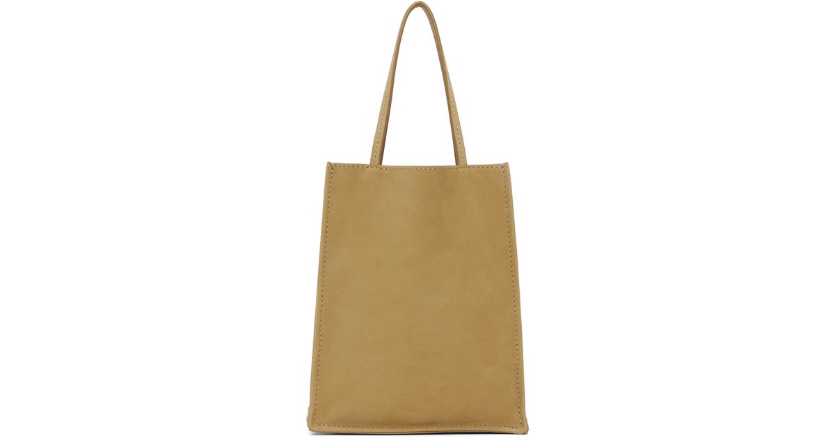 【THE ROW】ベージュ スモール To Go トートバッグ The Row ベージュ スモール To Go トートバッグ ナチュラル | Lyst
