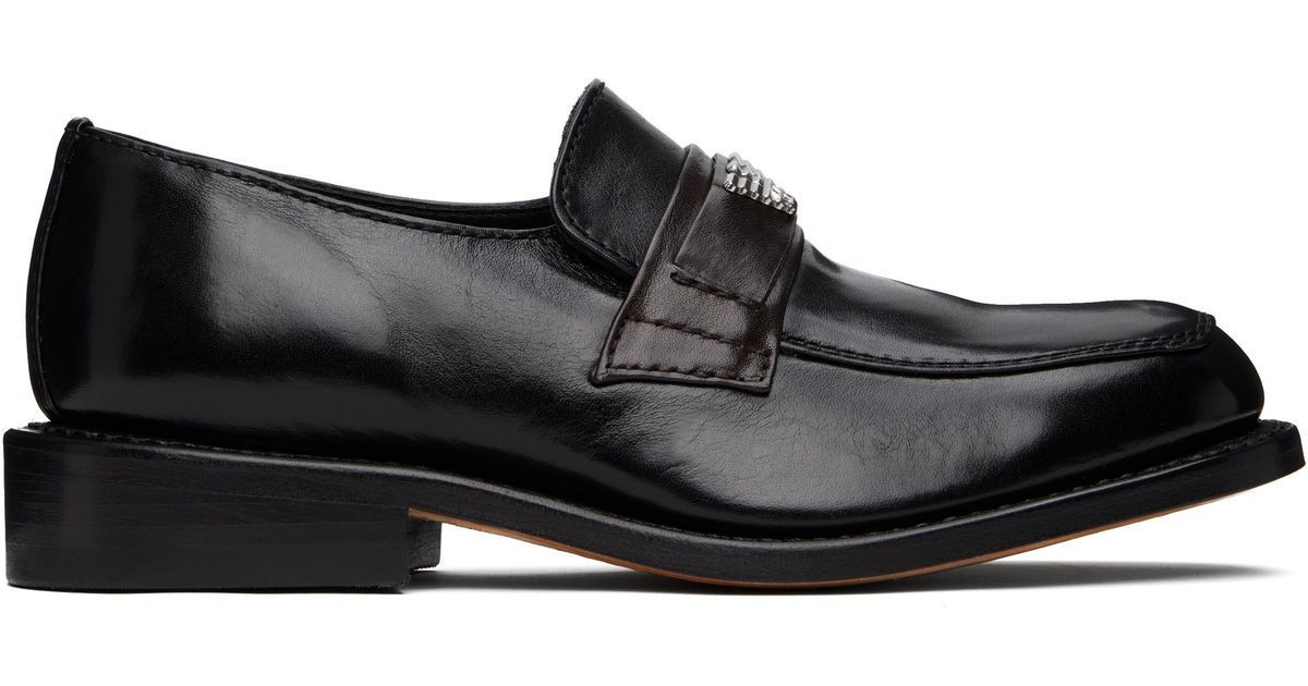 Our Legacy Work Shop Emporio Armani ブラック Sentiero ローファー