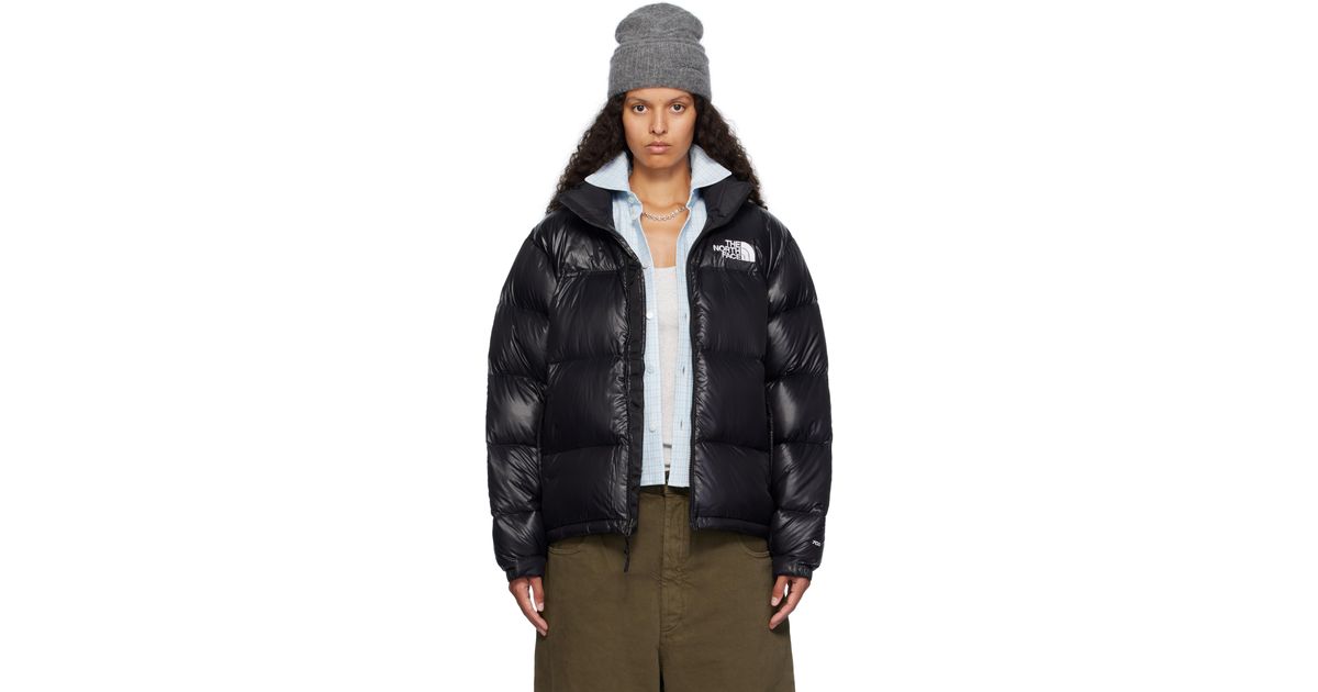 The North Face Ssense Exclusive 1996 Retro Shine Nuptse Down Jacket in