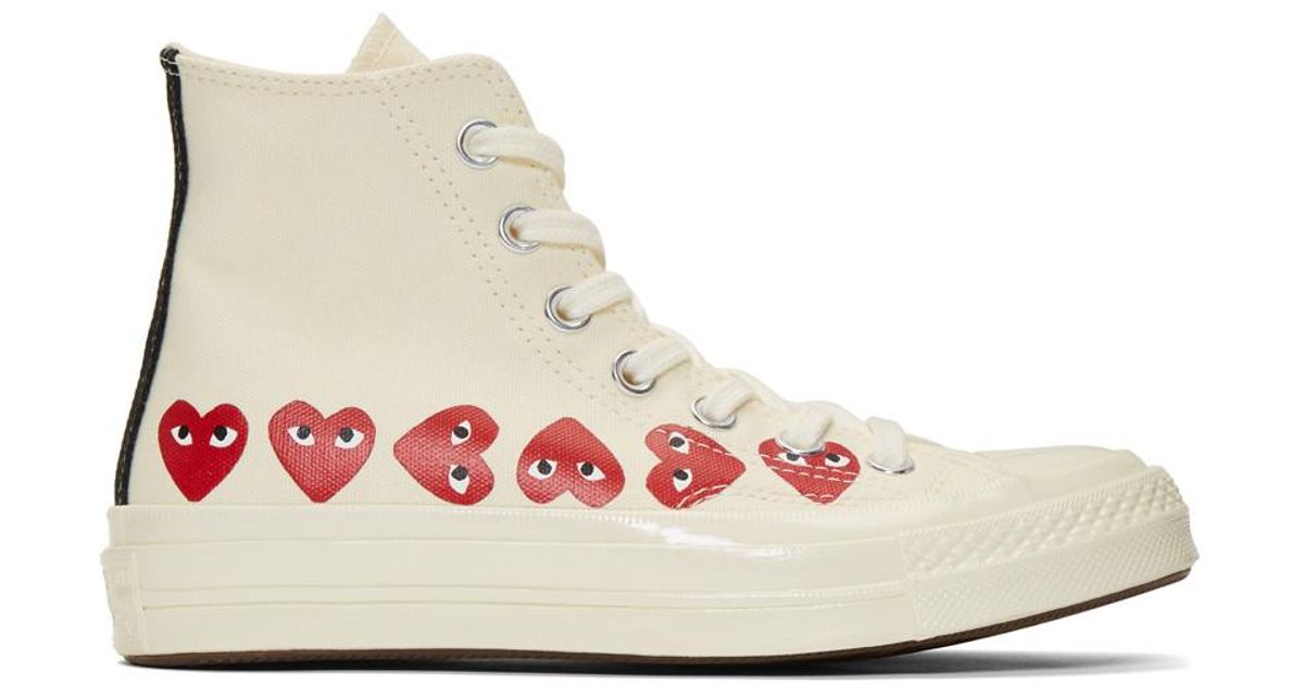 comme de garcon converse play