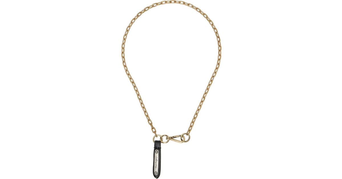Our Legacy Delicate Ladon Necklace for Men | Lyst UK