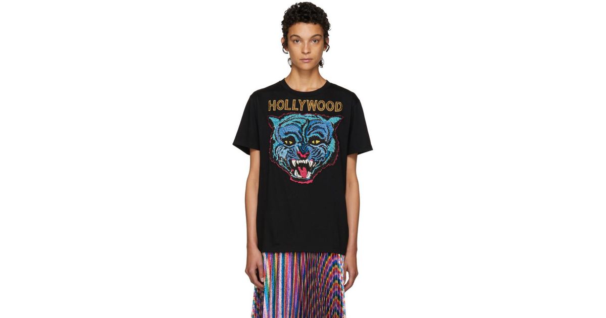 gucci black tiger t shirt