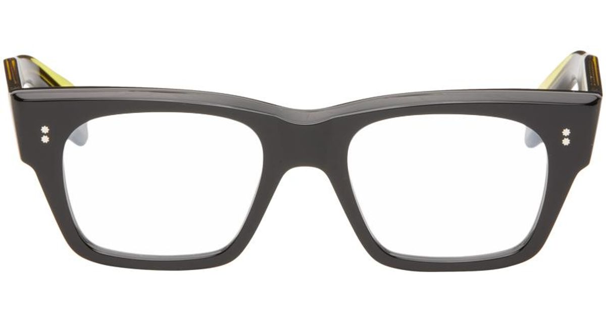 【関税込み】Cutler and Gross ブラック 1403 スクエアメガネ 1403 Square Optical Glasses | Cutler and Gross