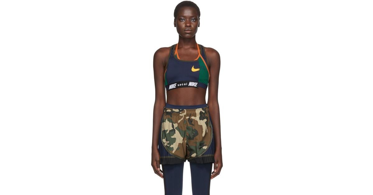 nike camo bra