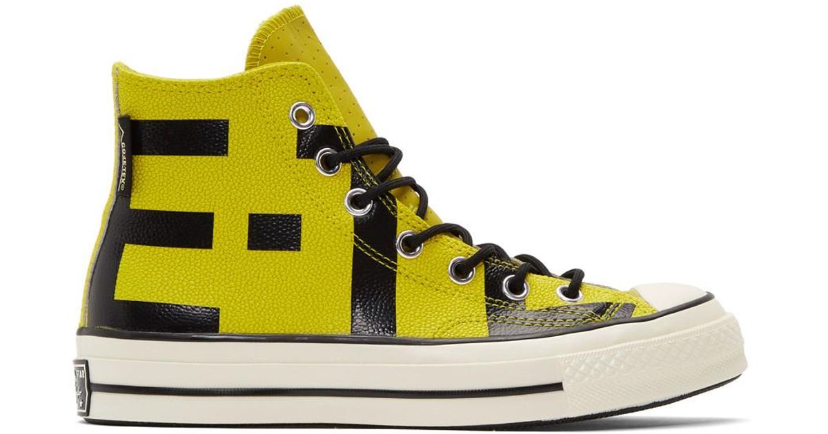 converse gore tex yellow