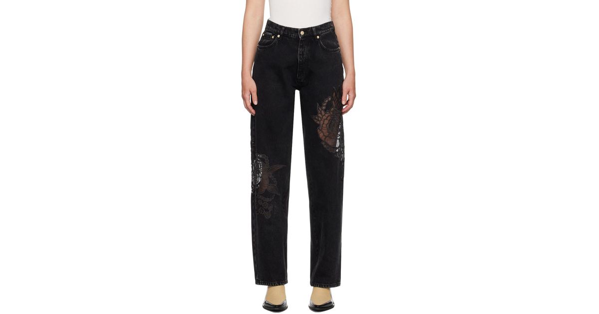 Eytys Benz Jeans in Black | Lyst