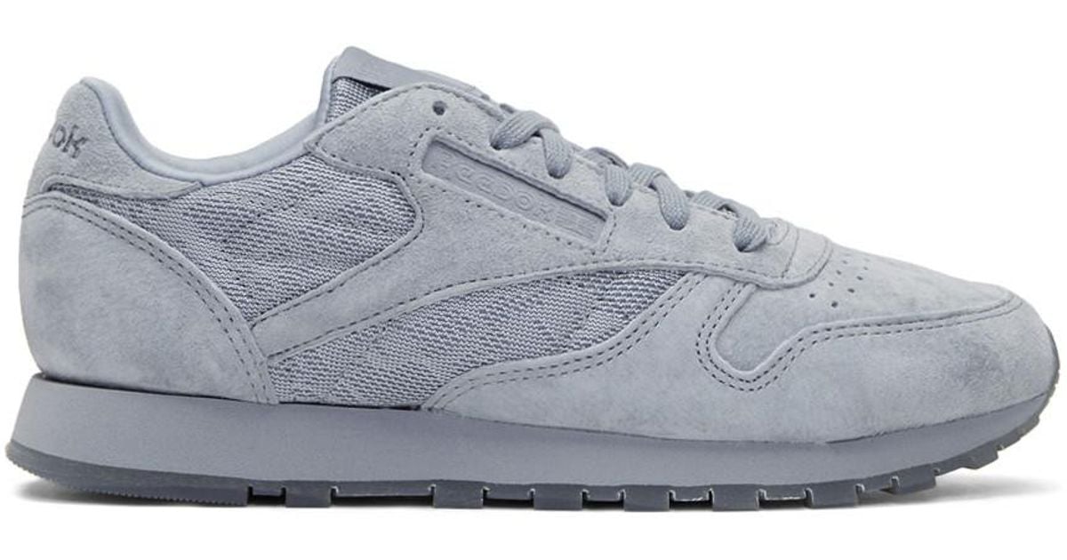 Reebok Grey Suede Club C 85 Sneakers in Gray | Lyst