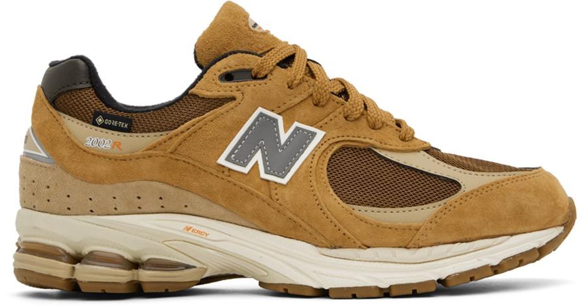 tan new balance shoes