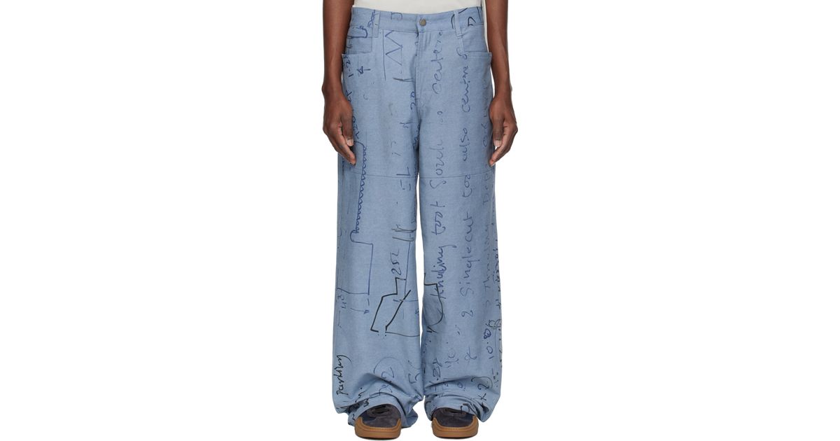 【関税込み】Serapis ブルー Engine Board セーラーパンツ Serapis Engine Board Sailor Trousers in Blue for Men | Lyst
