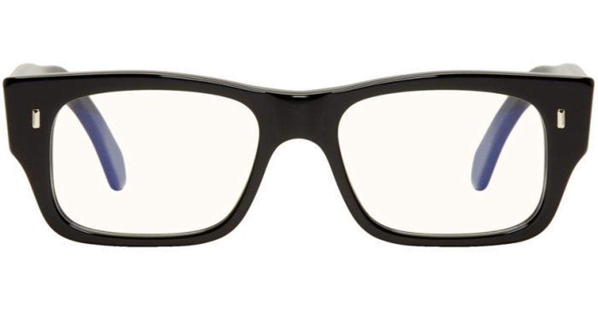 Cutler and Gross Black 1214 Glasses for Men | Lyst