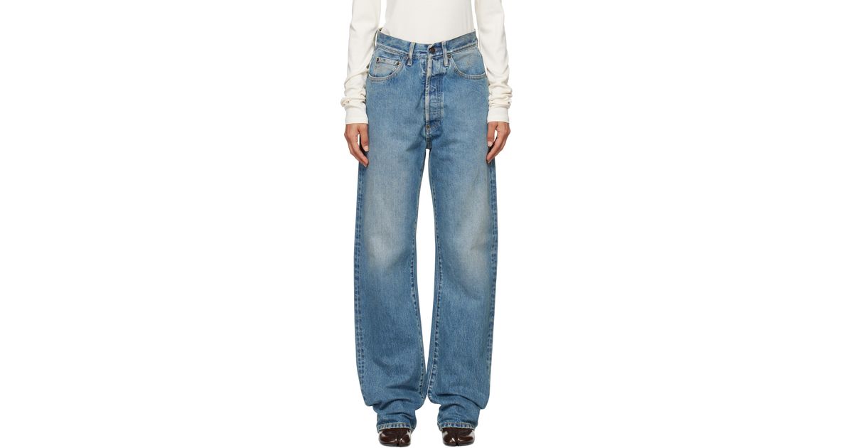 Maison Margiela 14 Oz Origin Jeans in Blue | Lyst Canada