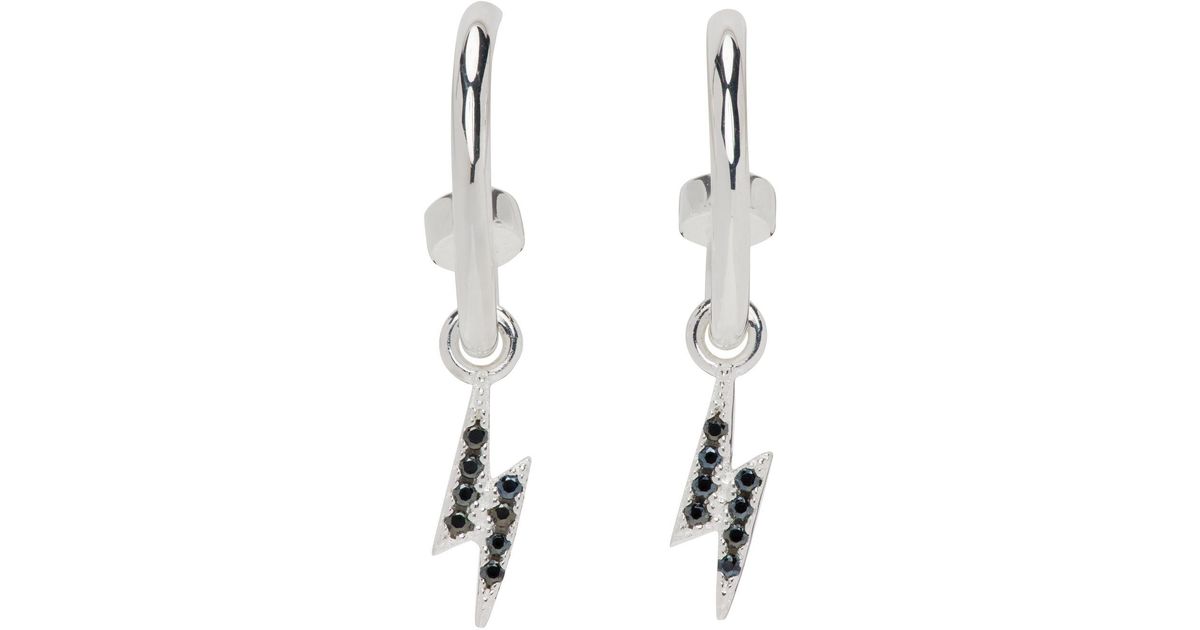stolen girlfriends club lightning bolt earrings