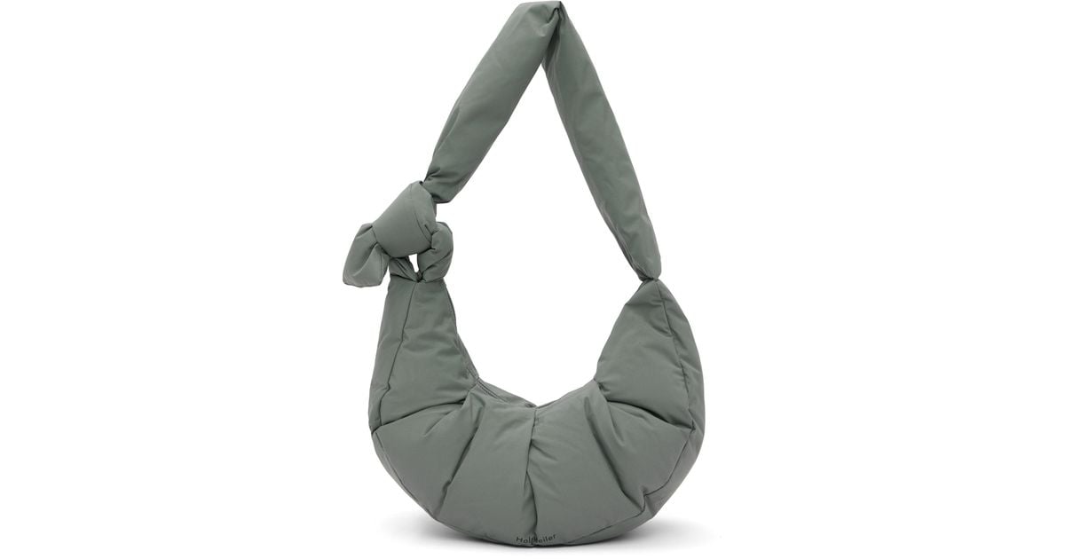 【関税込み】Holzweiler グレー Cocoon Carry ダウン バッグ Holzweiler Gray Cocoon Down Carry Bag Holzweiler