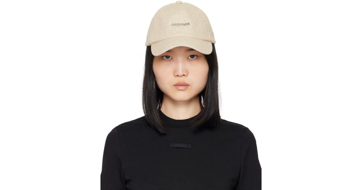 Jacquemus La Casa 'la Casquette Gadjo' Cap in Black | Lyst
