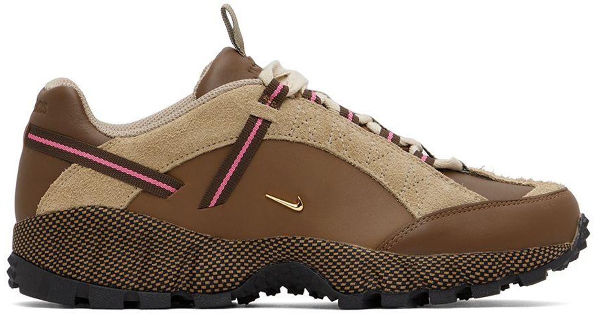 Nike Brown Jacquemus Edition Air Humara Lx Sneakers in Black | Lyst