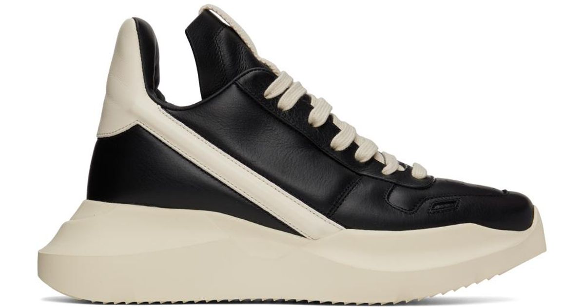 Rick Owens Geo Geth Sneakers in Black | Lyst UK