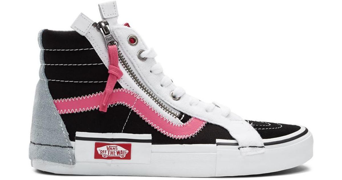 Baskets noires et roses Sk8-Hi Reissue Cap Daim Vans pour homme en coloris  Rose - Lyst