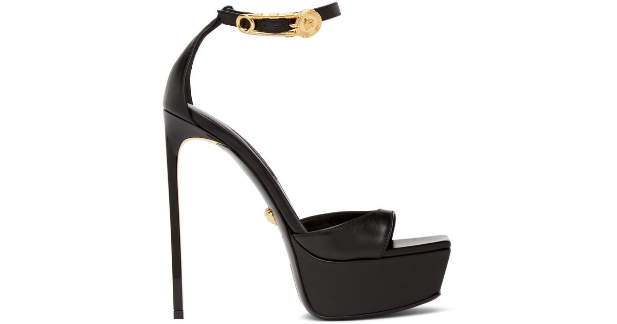 Versace sandal heels hotsell