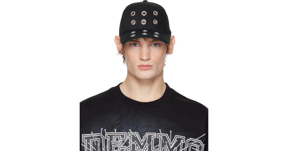 DEMMO Headbanger Cap in Black for Men | Lyst