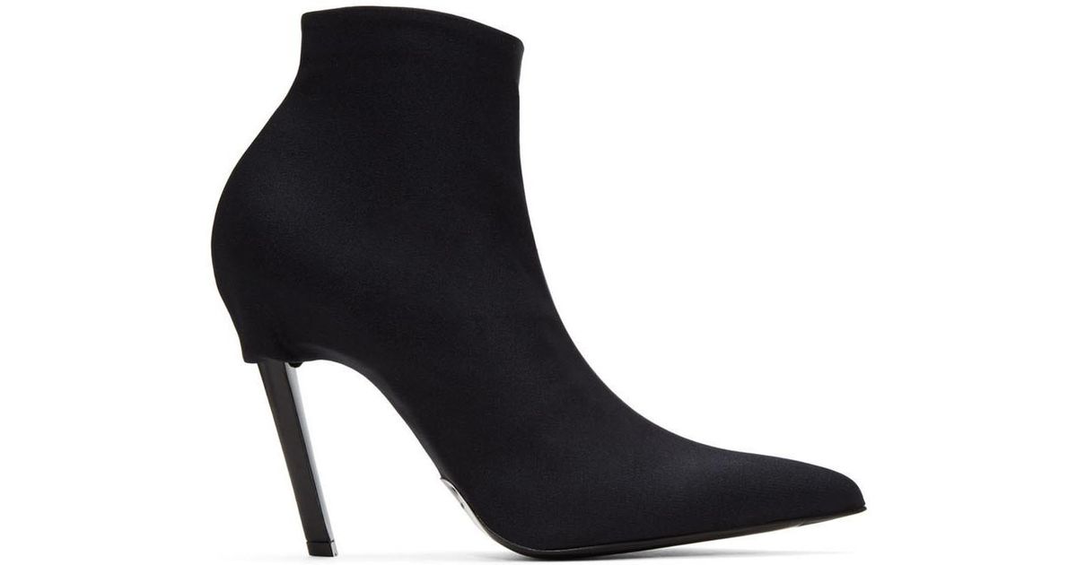 black balenciaga sock boots