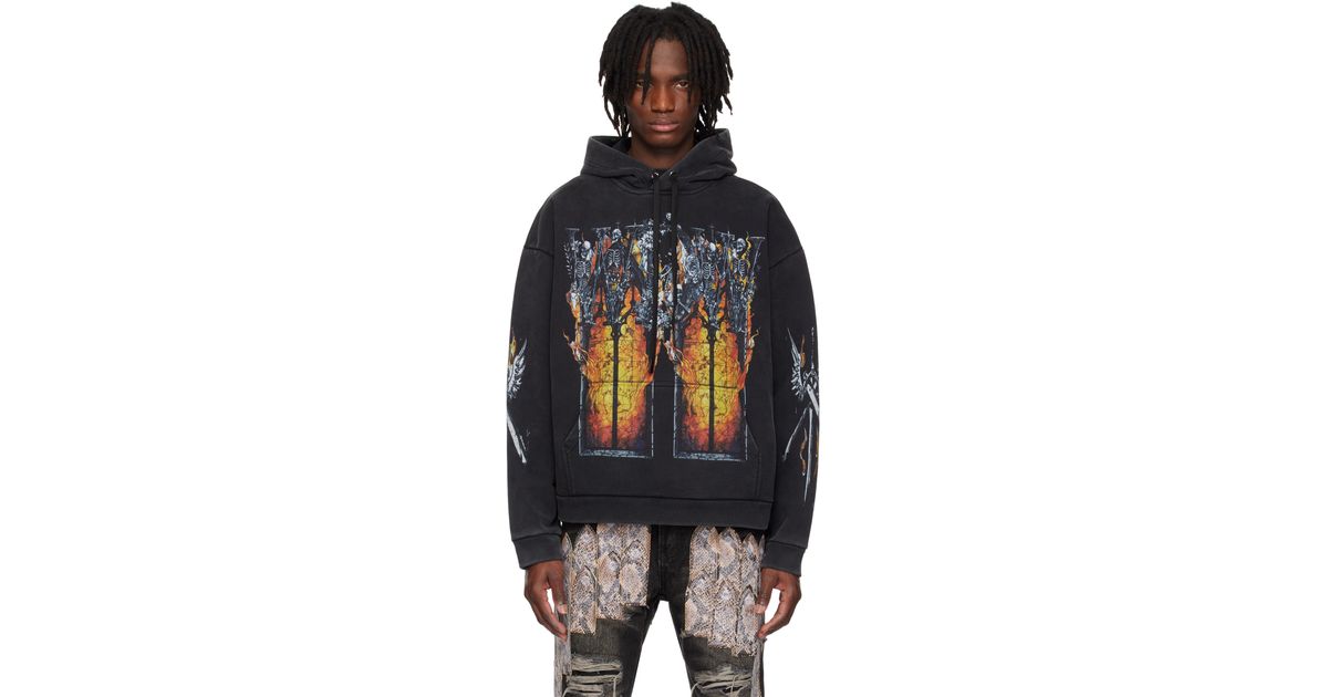 Who Decides War Ember Chapel Hoodie in Black for Men | Lyst