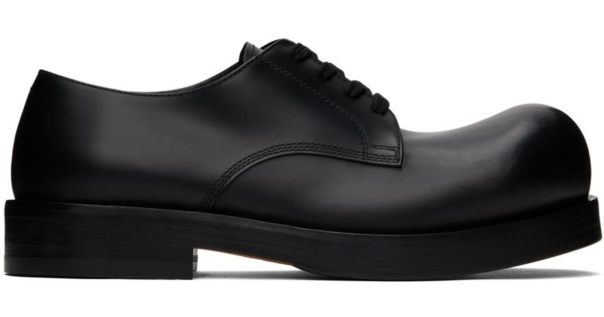 メンズ Bottega Veneta Helium レースアップダービー ブラック